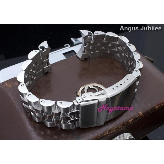 new !!! 22mm Rantai MILTAT Angus Jubilee Solid for Seiko SKX007 SKX009 SKX001