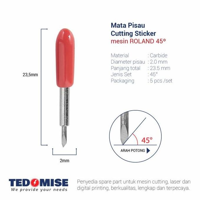 

ready !!! Mata Pisau Cutting Sticker/Vynil Roland