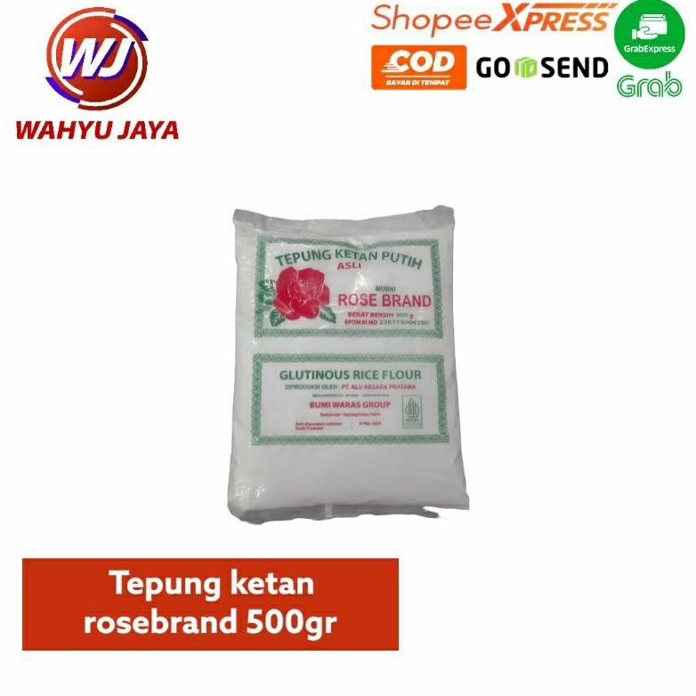 

Promo Tepung Ketan Rose Brand 500Gr