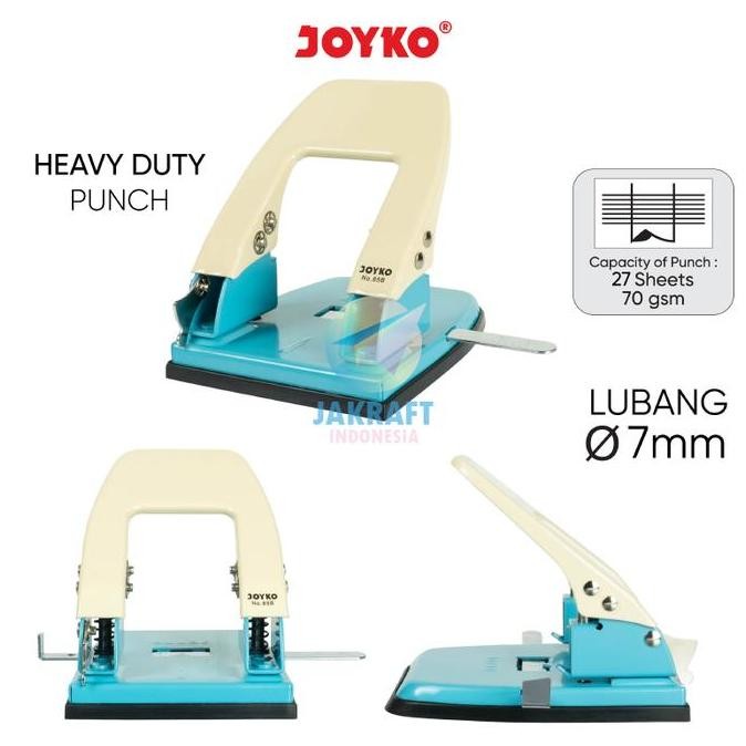 

ready !!! (1 Pcs) Pembolong Pelubang Perforator Punch Kertas Paper 2 Lubang JOYKO No.85B Heavy Duty Puncher