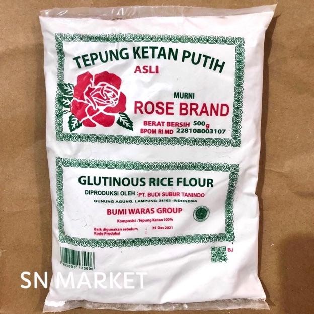 

Promo Tepung Ketan Putih Rose Brand 500Gr