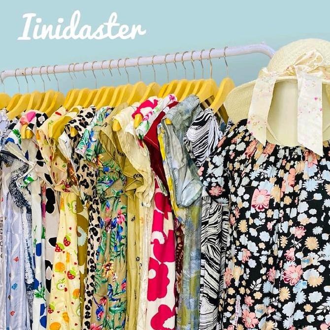 Paket Usaha Daster Ds Rayon 20 Pcs || Piyama Homedress||  Daster Bunga Bunga Polkadot || Grosir Dast