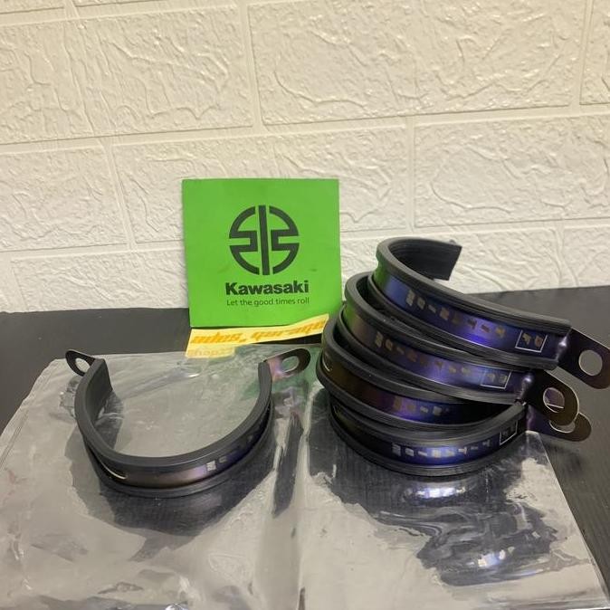 Clem klem silenser knalpot racing titanium ninja rr ss r dan motor 2tak lainnya terlaris