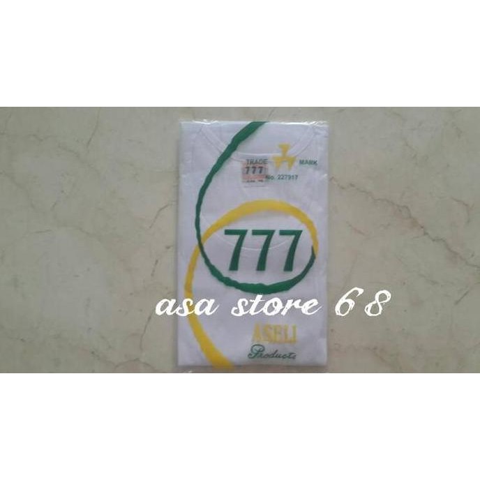 Kaos Oblong Pria 777 / 44, 46, 48