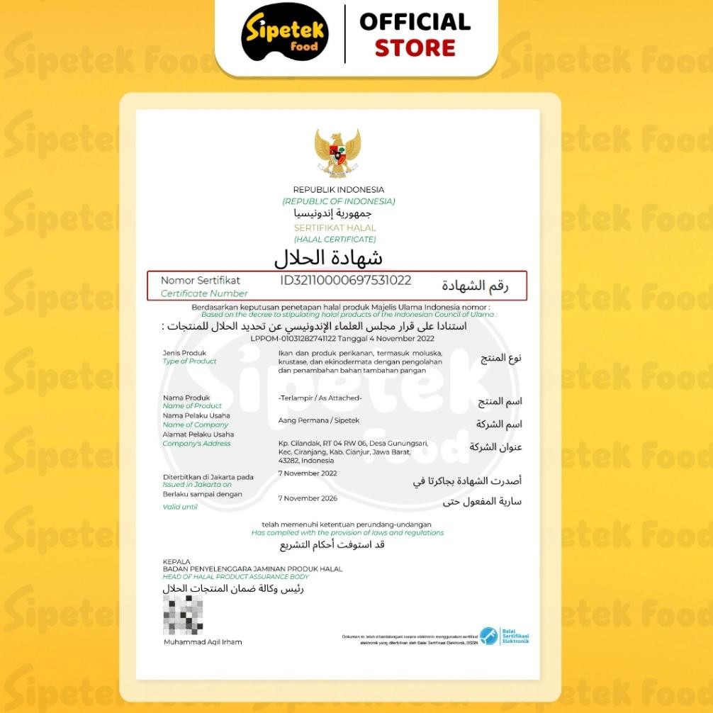 

rq-56 gd-5 Kentang Mustofa Pedas Manis Gurih Kemasan 500gr Sipetek Food Premium Original