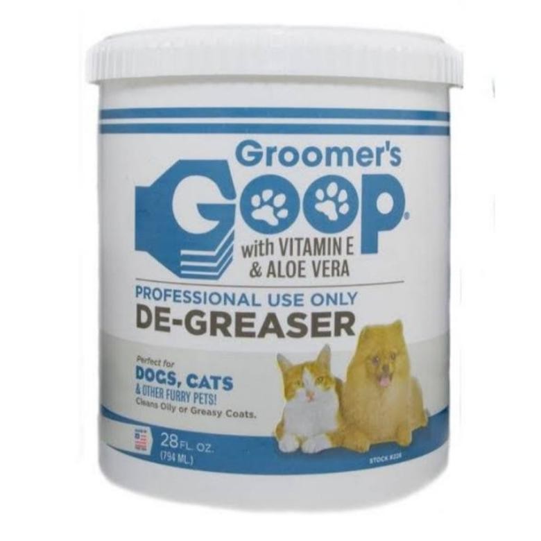 Goop groomers 794ml - pembersih minyak bulu hewan SV