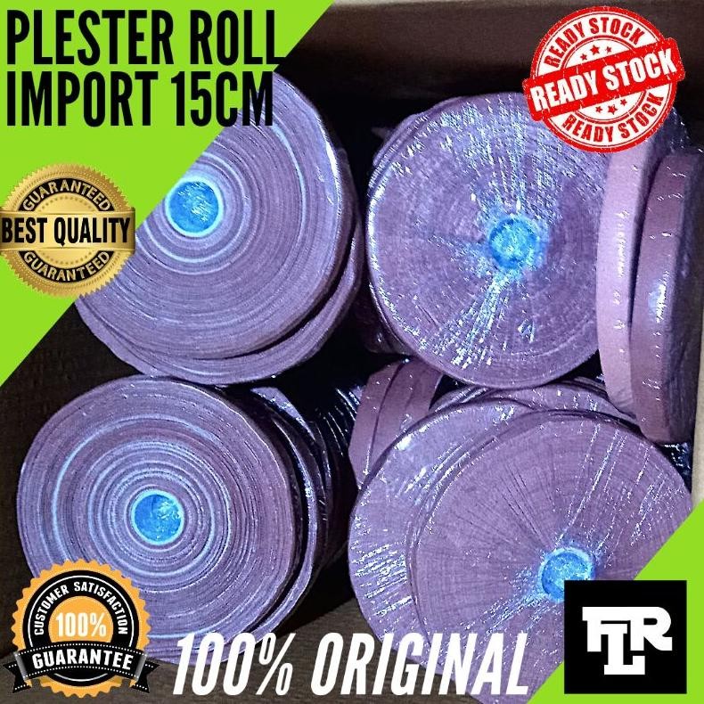 PLESTER ROLL BESAR DIAMETER 15CM AST