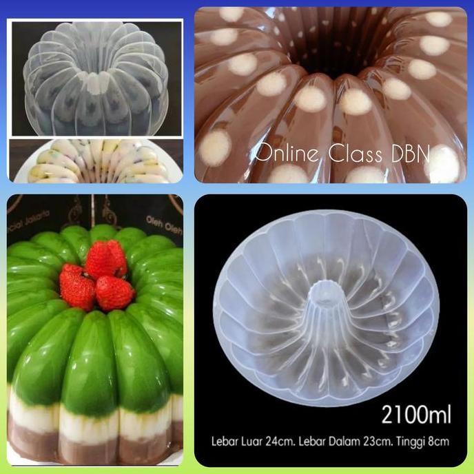 LOYANG PLASTIK PUDING CLASSIC/CETAKAN INNER PUDING