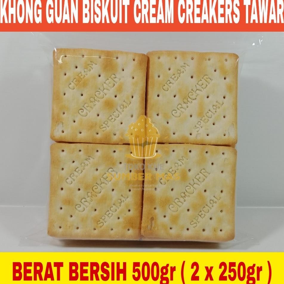 

Khong Guan Cream Craers Gr Biskuit Kiloan Cemilan Jadul Gabin