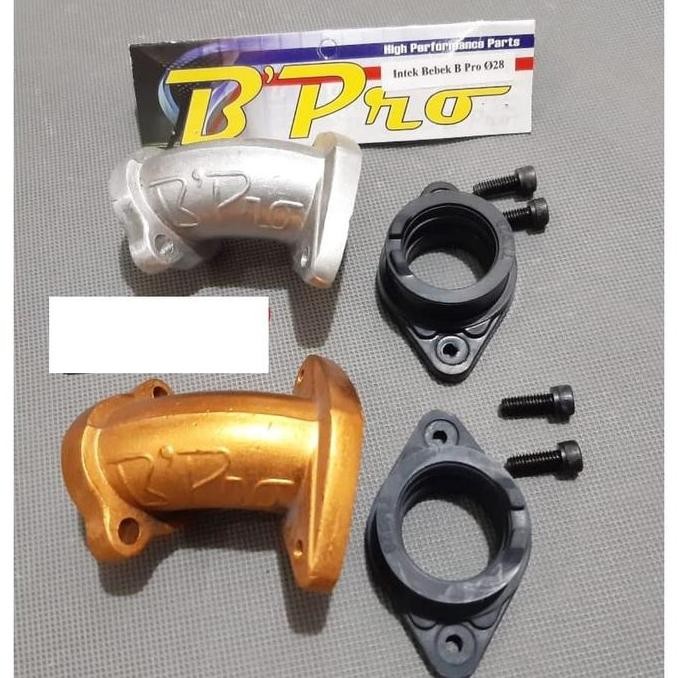 INTAKE MANIFOLD MIRING BPRO BEBEK KARBU 28 MM BALAP INTEK PE28 PE PWK ORIGINAL DAN TERPERCAYA
