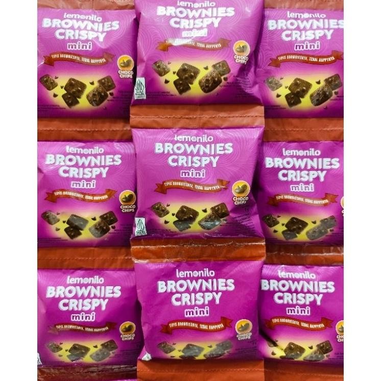 

Brownies Crispy By Lemonilo 1 Renteng Isi 10 Pcs