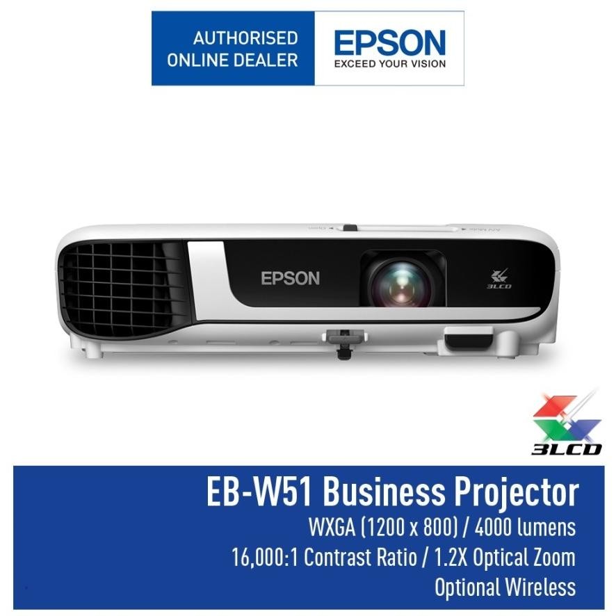 EPSON PROYEKTOR EB-W51 EB W51 EBW51 - EPSON PROJECTOR EB-W51
