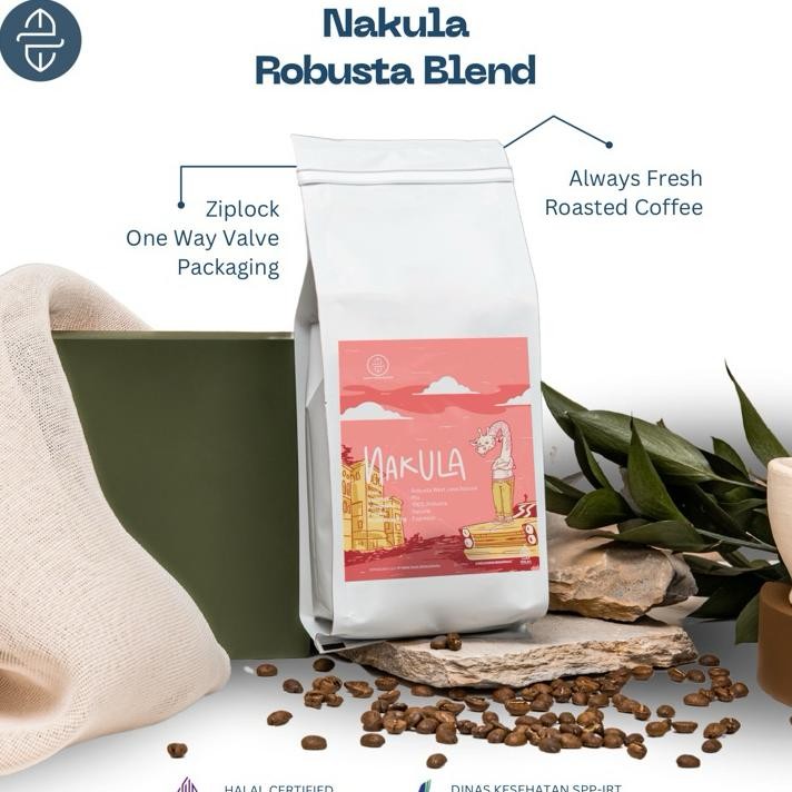 

Kopi Espresso Kaman Full Robusta Blend Nakula 1Kg