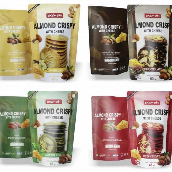 

Almond Crispy Cheese Coklat Vanila Green Tea Khas Batu