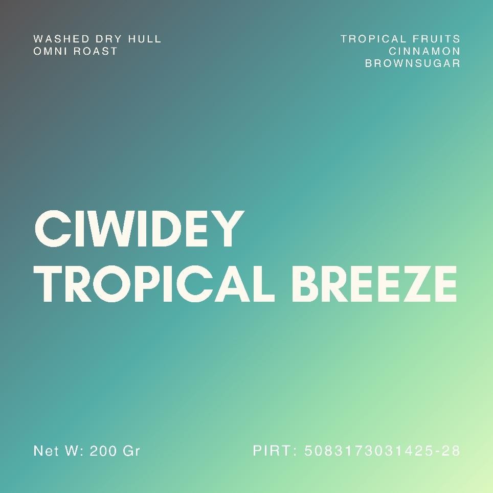 

Ciwidey Tropical Breeze 200 Gr Roasted Bean Specialty Coffee Kopi