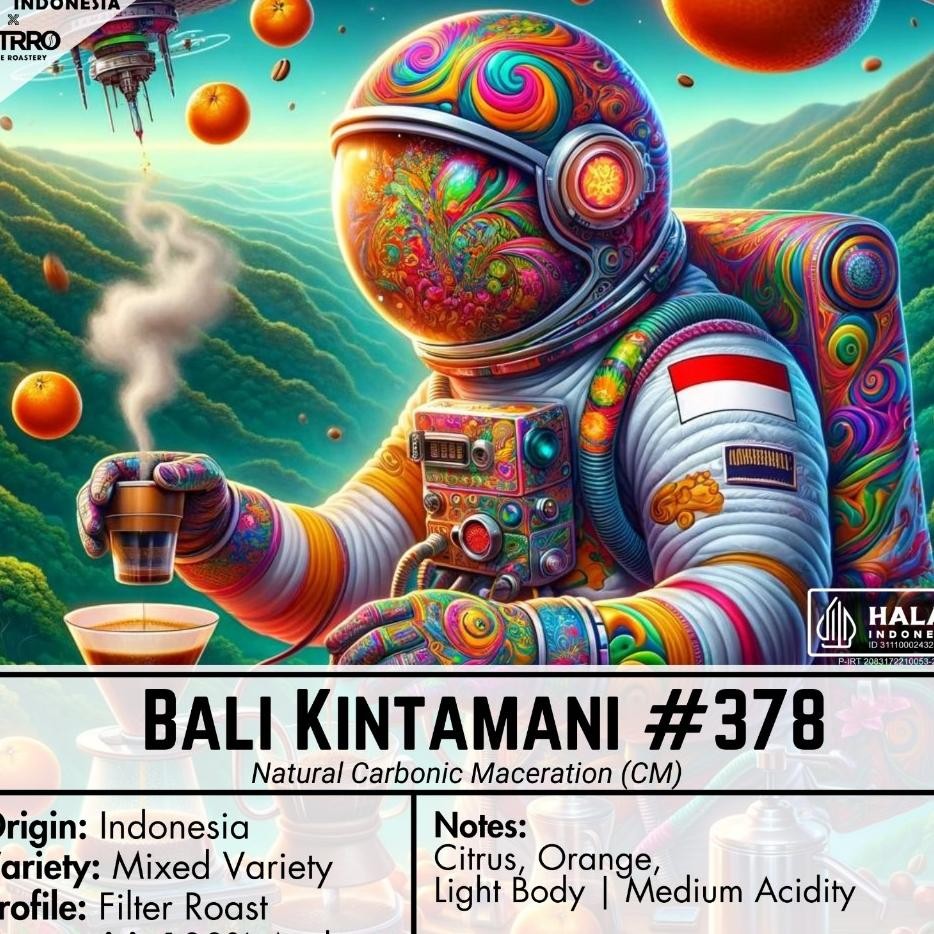

Kopi Arabika Bali Kintamani Natural 250G Roasted