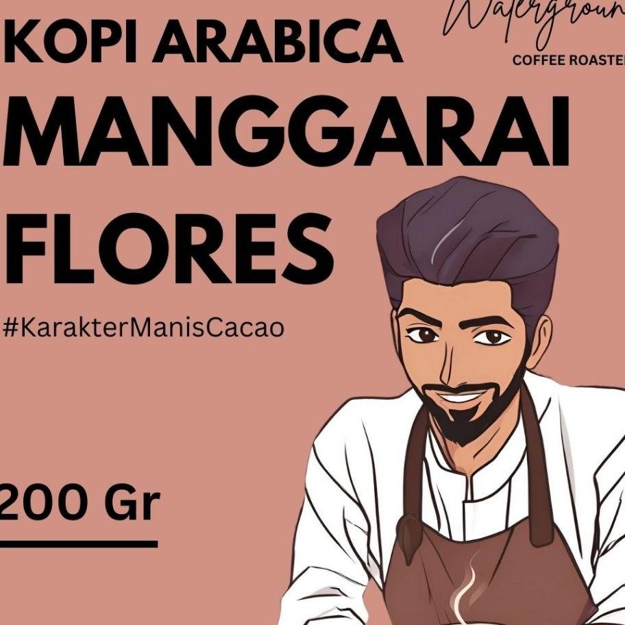 

Waterground Coffee Kopi Arabika Flores Manggarai Kopi Grade 1 Single Gin 200 Gr