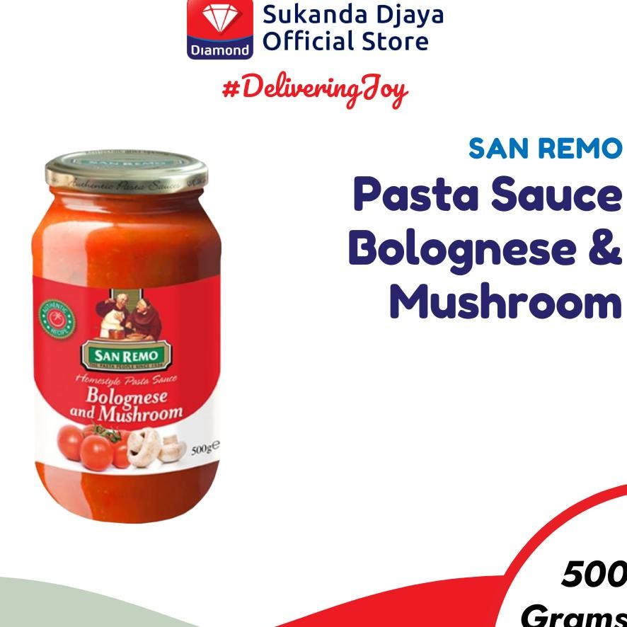 

San Remo Pasta Sauce Bolognase Mushroom Gr