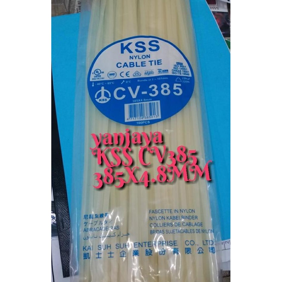 

Kabel ties (KSS CV 385)385X4.8MM