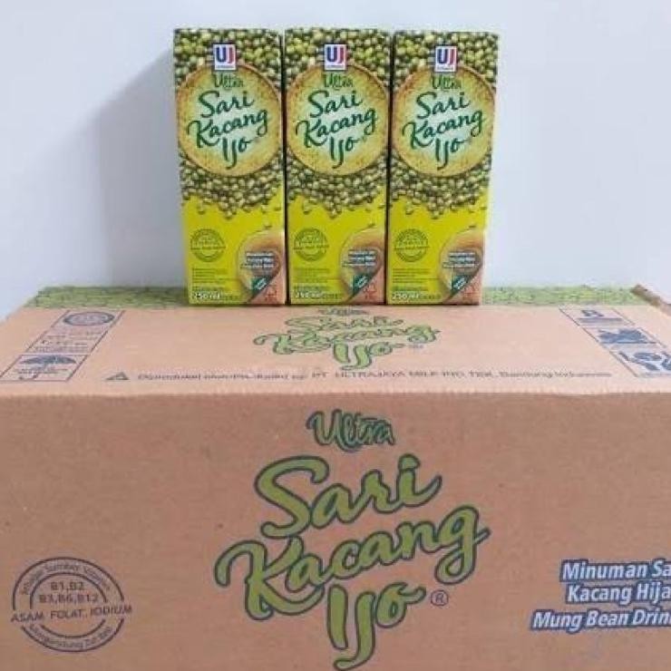 

Ultra Sari Kacang Hijau Kacang Ijo 250 Ml 1 Dus