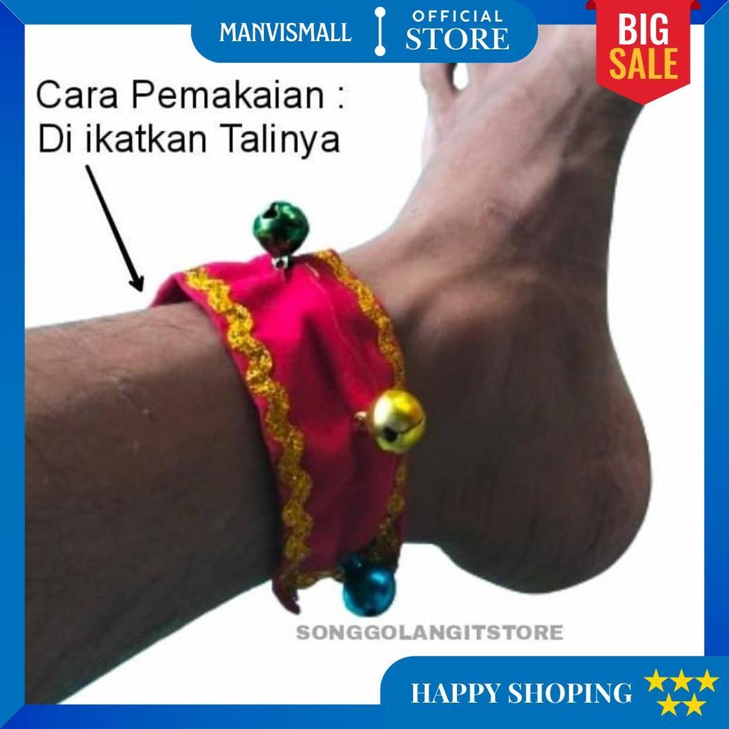 Termurah Krincingan Kaki Jaranan Kuda Lumping Gedruk