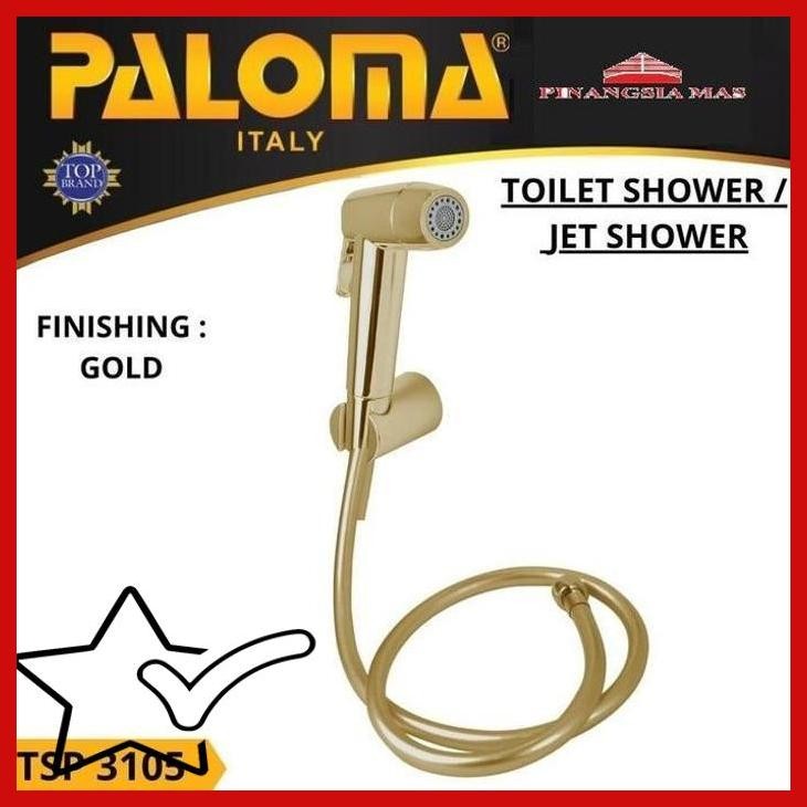 [ISB] PALOMA TSP 3105 JET SHOWER TOILET / JET WASHER JET SHOWER GOLD