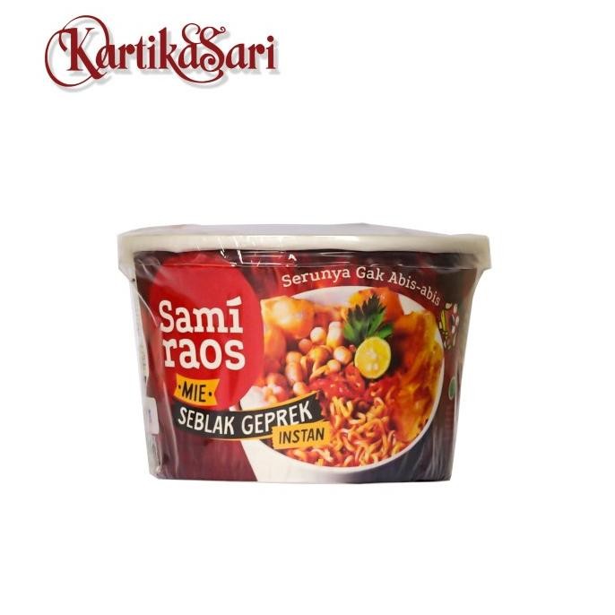 

READY STOK Mie Seblak Geprek Sami Raos Siap kirim
