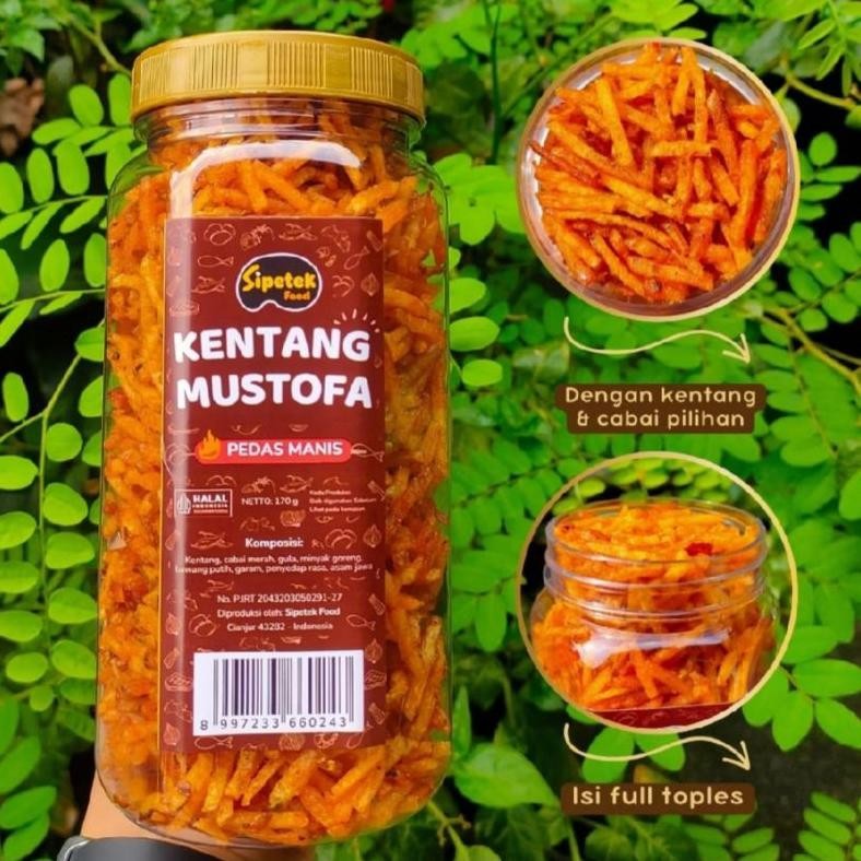 

Kentang Mustofa Pedas Manis Dan Gurih/Kentang Mustofa Toples