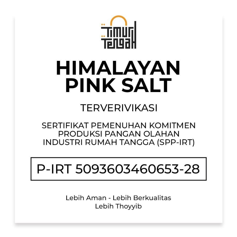 

Cod Timur Tengah Garam Himalaya 550 Gr Premium Himalayan Salt Pure Original Fg-87