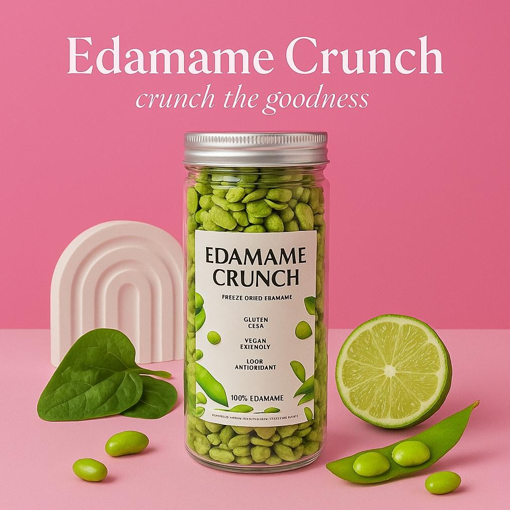 

Edamame Crunch 350 Ml - Edamame Renyah - Tinggi Vitamin Dan Antioksidan