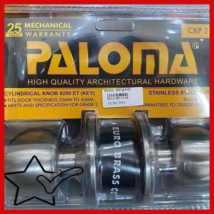 [ISB] PALOMA CKP 212 KUNCI BULAT KAMAR MANDI CKP212 KUNCI PINTU KAMAR MANDI
