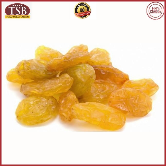 

Kismis Arab 1Kg Jumbo Golden Raisin Asam Manis