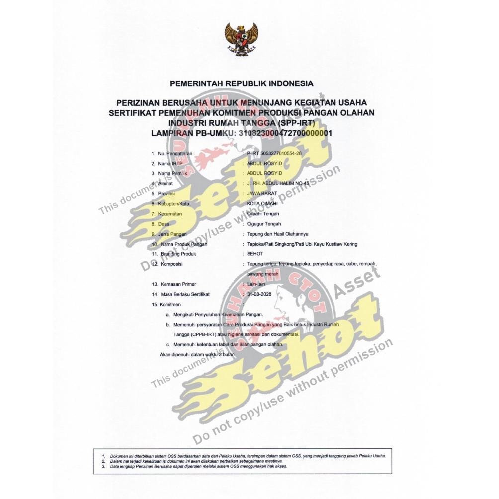 

Termurah Paket Usaha 10 Bks Seblak Instan Abah Aceng Fb-4