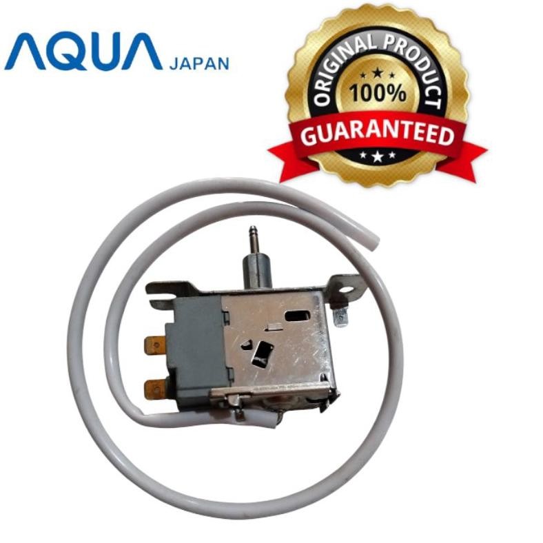 THERMOSTAT TERMOSTAT KULKAS AQUA 2 PINTU MODEL TOMBOL ORIGINAL