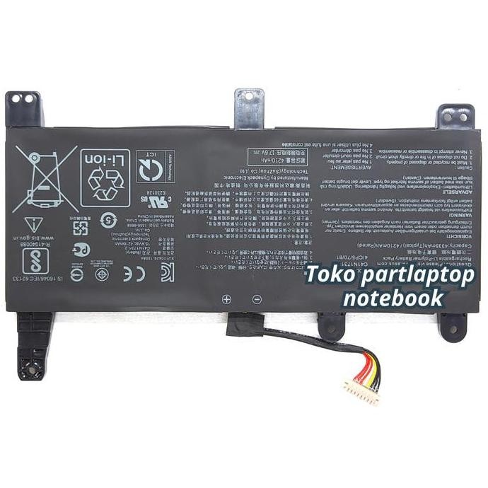 Baterai Laptop Asus Rog Strix G512Li Original Battery New Stok