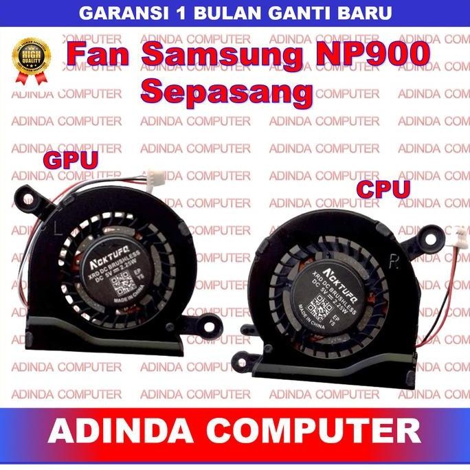 Fan Samsung Np900 Np900X3C Np900X3D Np900X3E Np900X3B Np900X3F Pair New Stok