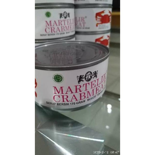 

asd-86 JH85 Daging Kepiting Rajungan Kalengan Martelir Crabmeat Termurah Sale