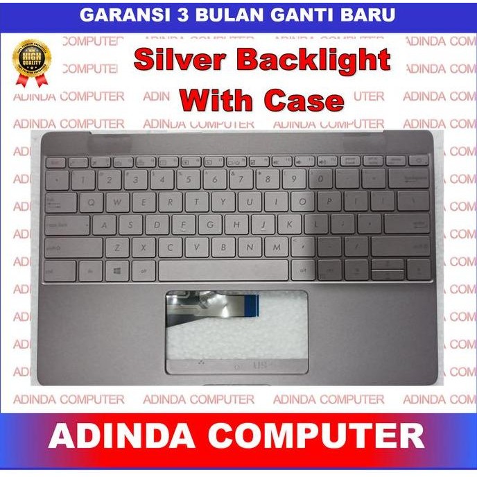 Keyboard Asus Zenbook 3 Ux390 Ux390U Ux390Ca Ux390Uak Blue Backlight New Stok