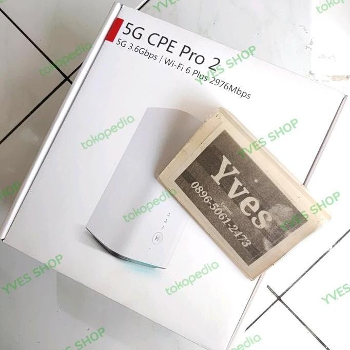 Huawei 5G Router 5G Cpe Pro 2 H122-373 Global All Operator New Stok