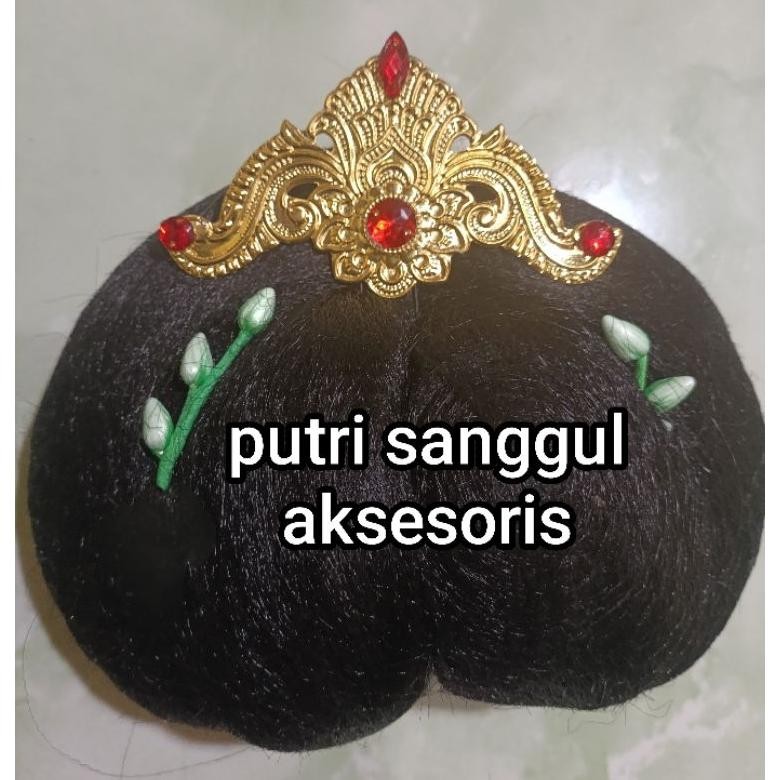 sanggul jawa TK/SD (kecil) /sanggul Jawa /gelungan Jawa/adat jawa