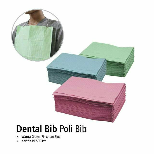 Polibib Dental Poli Bib Ii 50 Dental Bib Polybib Polibib