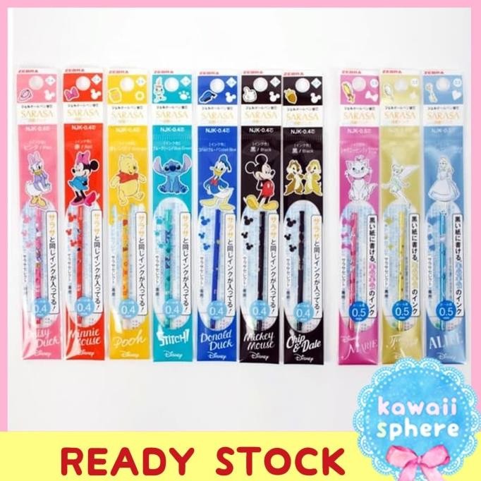 Produk Baru Sarasa Select Refill Disney |Refil Pulpen Sarasa Select Limited |Ready