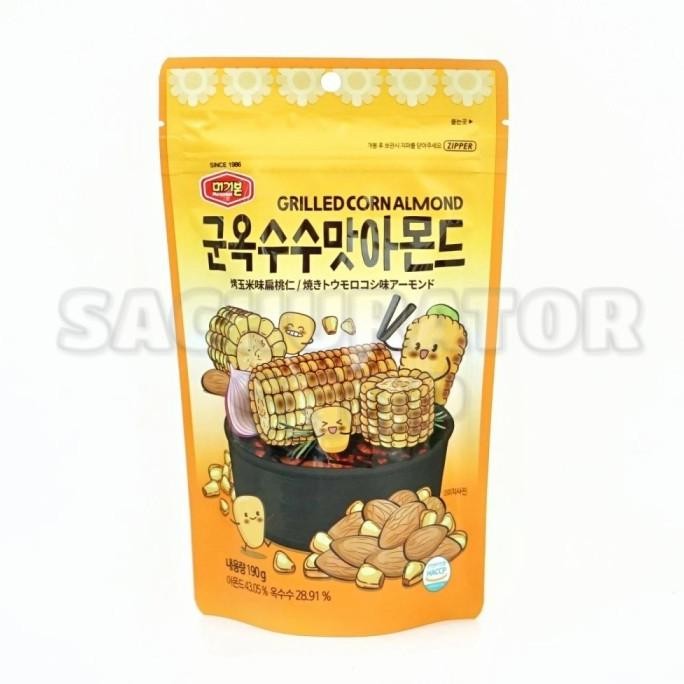 

snek murgebon mugerbon murgerbon grilled corn almond korean snack termurah