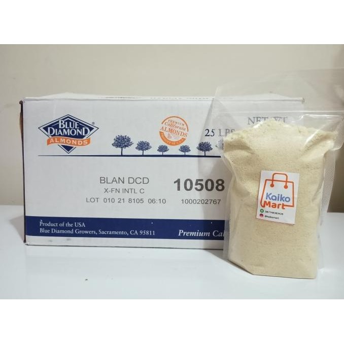 

almond ground -tepung almond blue diamond repack 500gr termurah