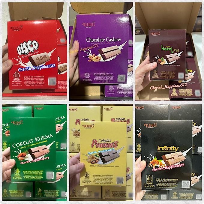 

1 kotak isi 4 pack dking bonibol bisco, cashew, hazelnut & almond termurah
