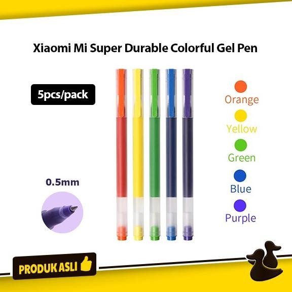 

Produk Baru!! Xiaomi Mi Durable Colorful Gel Pen Pena Pulpen Gel Warna Original