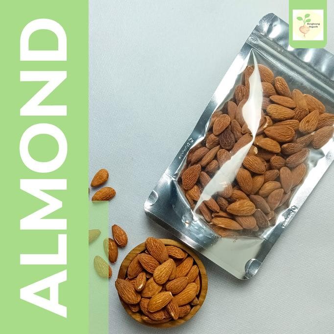 

kacang almond 250gr - roasted panggang termurah