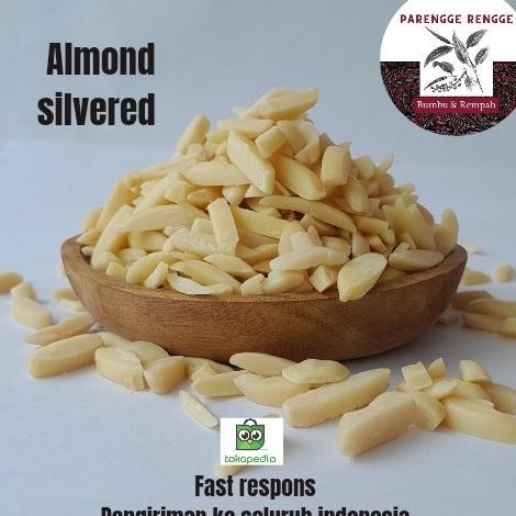 

almond silvered 250gram / kacang almond / almond stick termurah