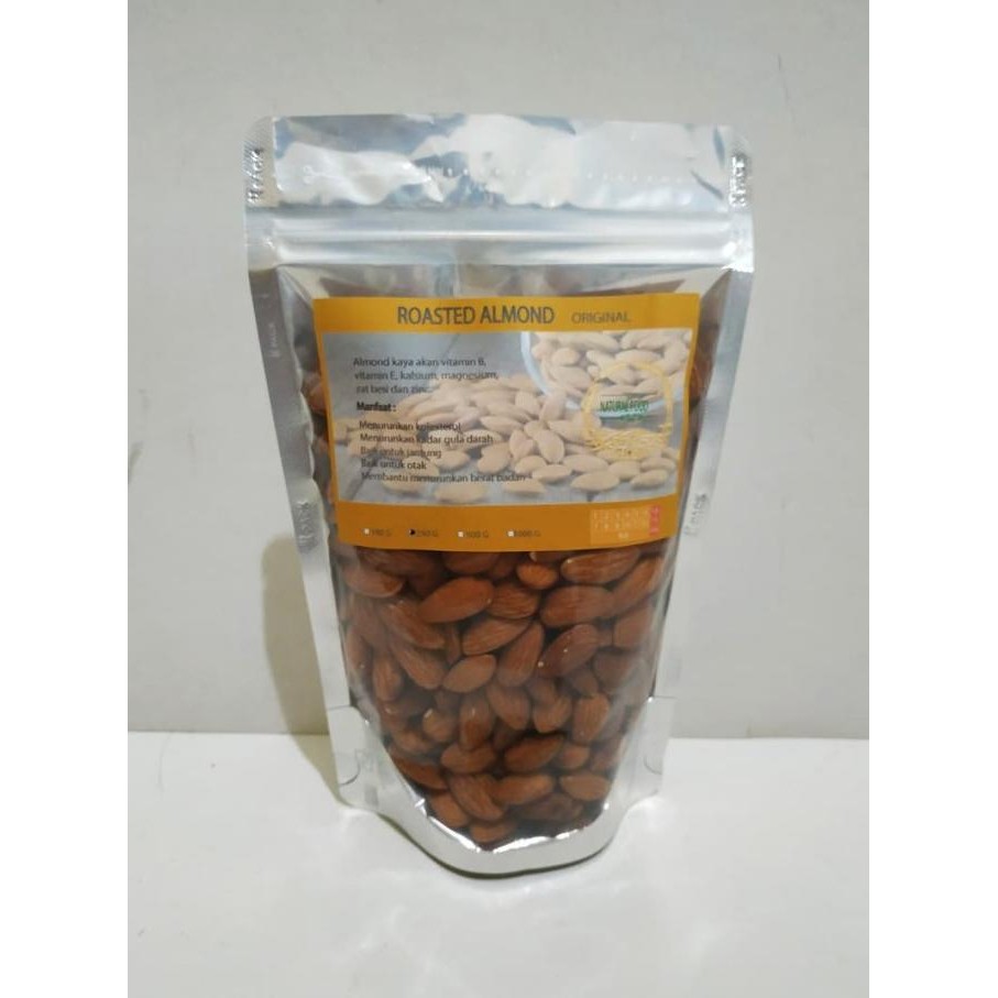 

roasted almond - original 250 gr termurah