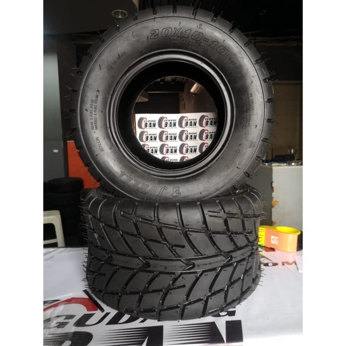 Ban Atv Ring 10 Tapak Aspal Ukuran 20X10-10 Tubelees #Gratisongkir #Sale #Discount